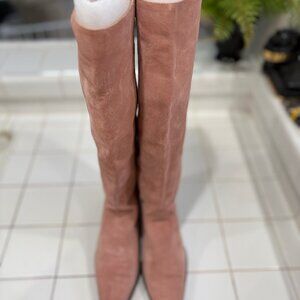 Michael Kors Faded Rose Suede Boots